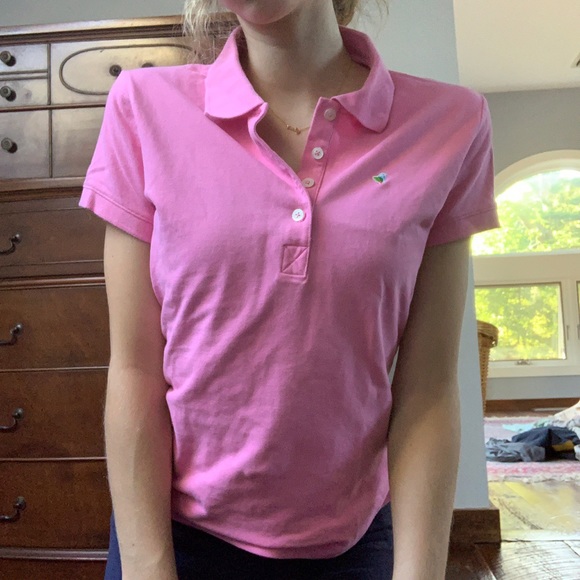 Pink collared button up - Picture 2 of 2